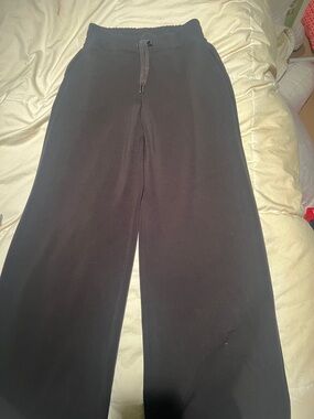 SPANX Air Essentials Black Sweatpants